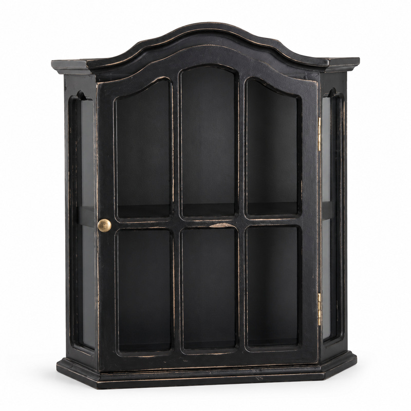 Vintage Collectible Furniture - Armário de Parede Vintage em Madeira