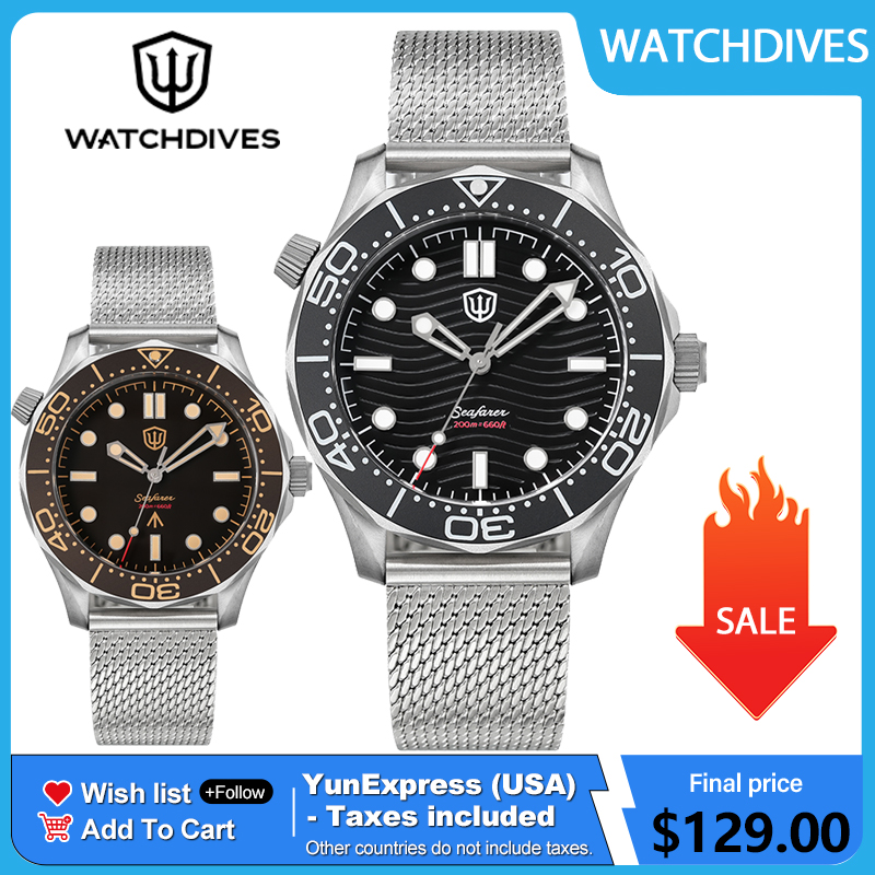 Vintage Watch Collecting - Relógio de Mergulho Watchdives 42mm em