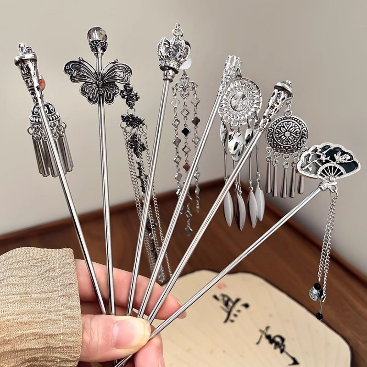 Grampo de cabelo feminino eleg - Vintage Jewelry Collection avaliação e preço