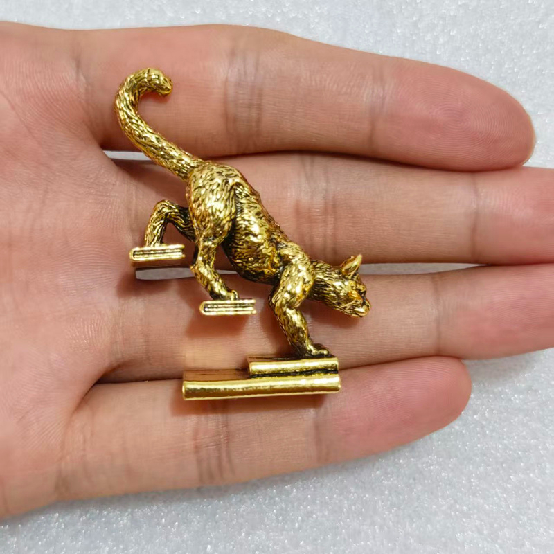 2/1 Peça: Estatueta de gato co - Vintage And Collectible Books avaliação e preço