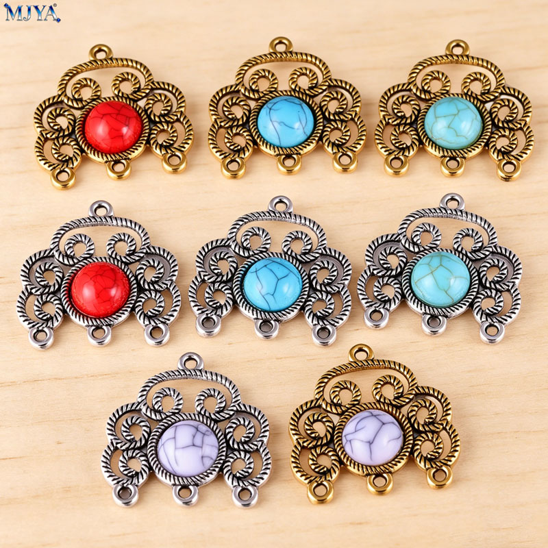 MJYA 5 peças/lote Conectores d - Vintage Jewelry Collection avaliação e preço