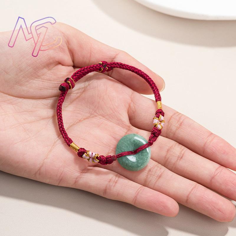 Verde myanmar jadeite donut pu - Vintage Jewelry Collection avaliação e preço