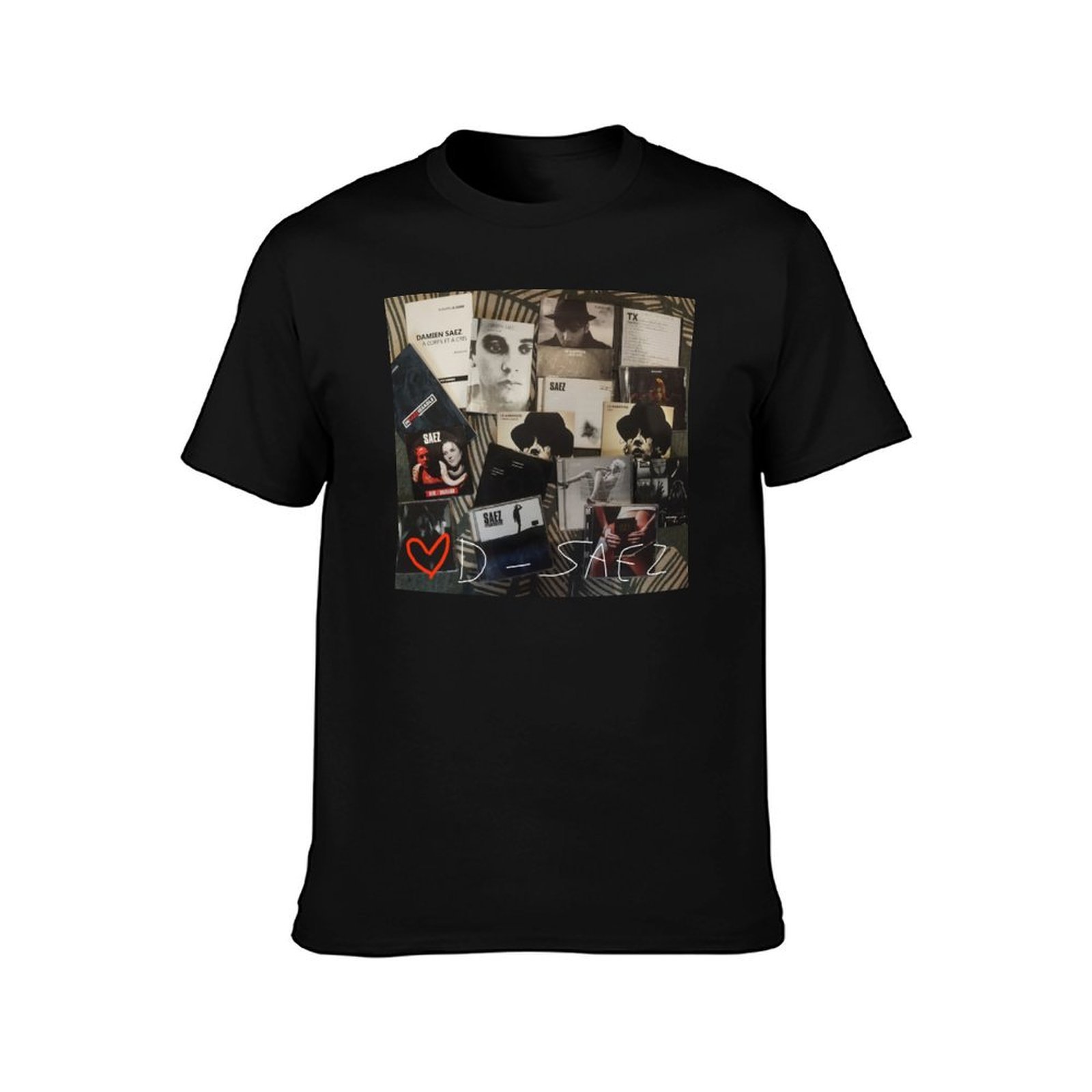 Camiseta com a coleção de CDs  - Vintage And Collectible Books avaliação e preço
