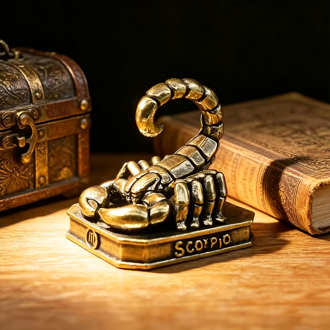 Ornamentos de Zodíaco em Latão - Vintage Collectible Furniture avaliação e preço
